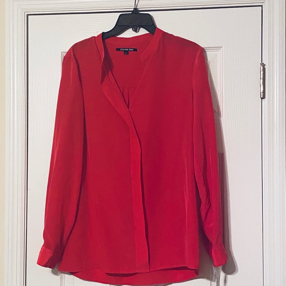 Gianni Bini Blouse Deep Pink NWT size small